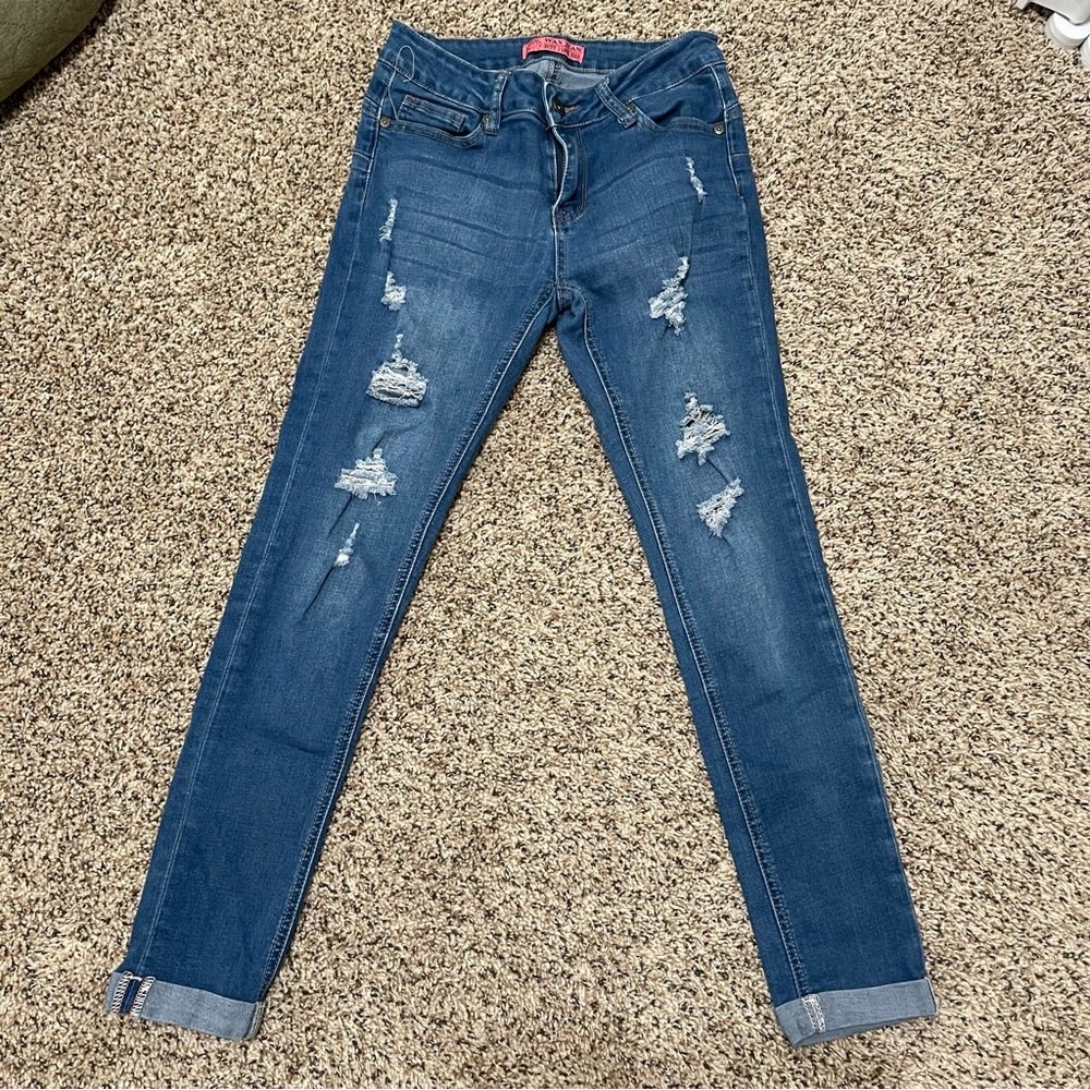Distressed Skinny Jeans